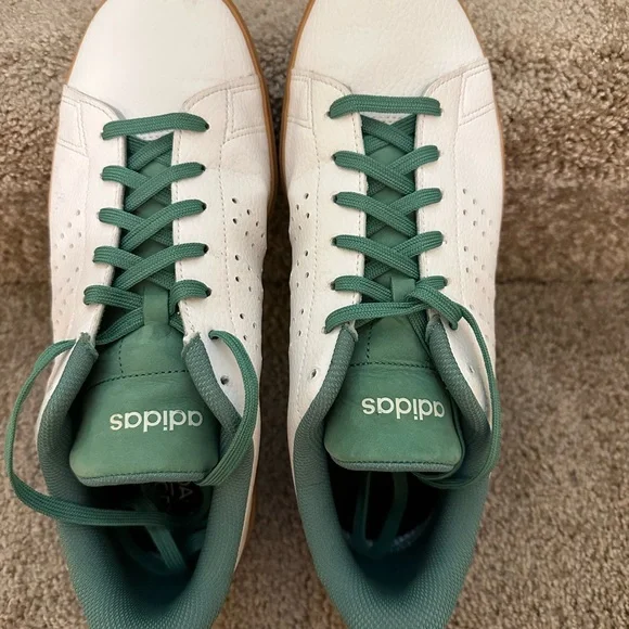 Adidas Teal and White Athletic Shoes Size 11 - Picture 5 of 6